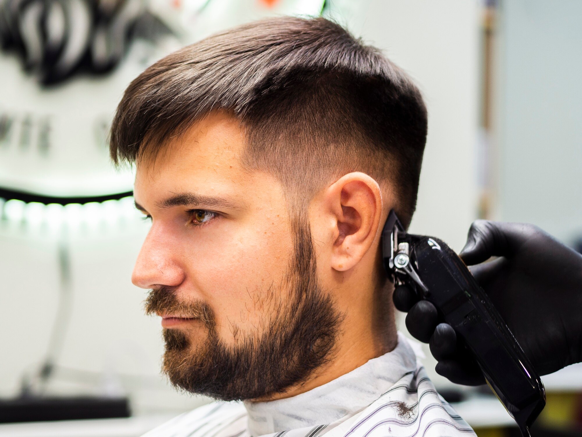 sideways person getting new haircut 23 2148257008
